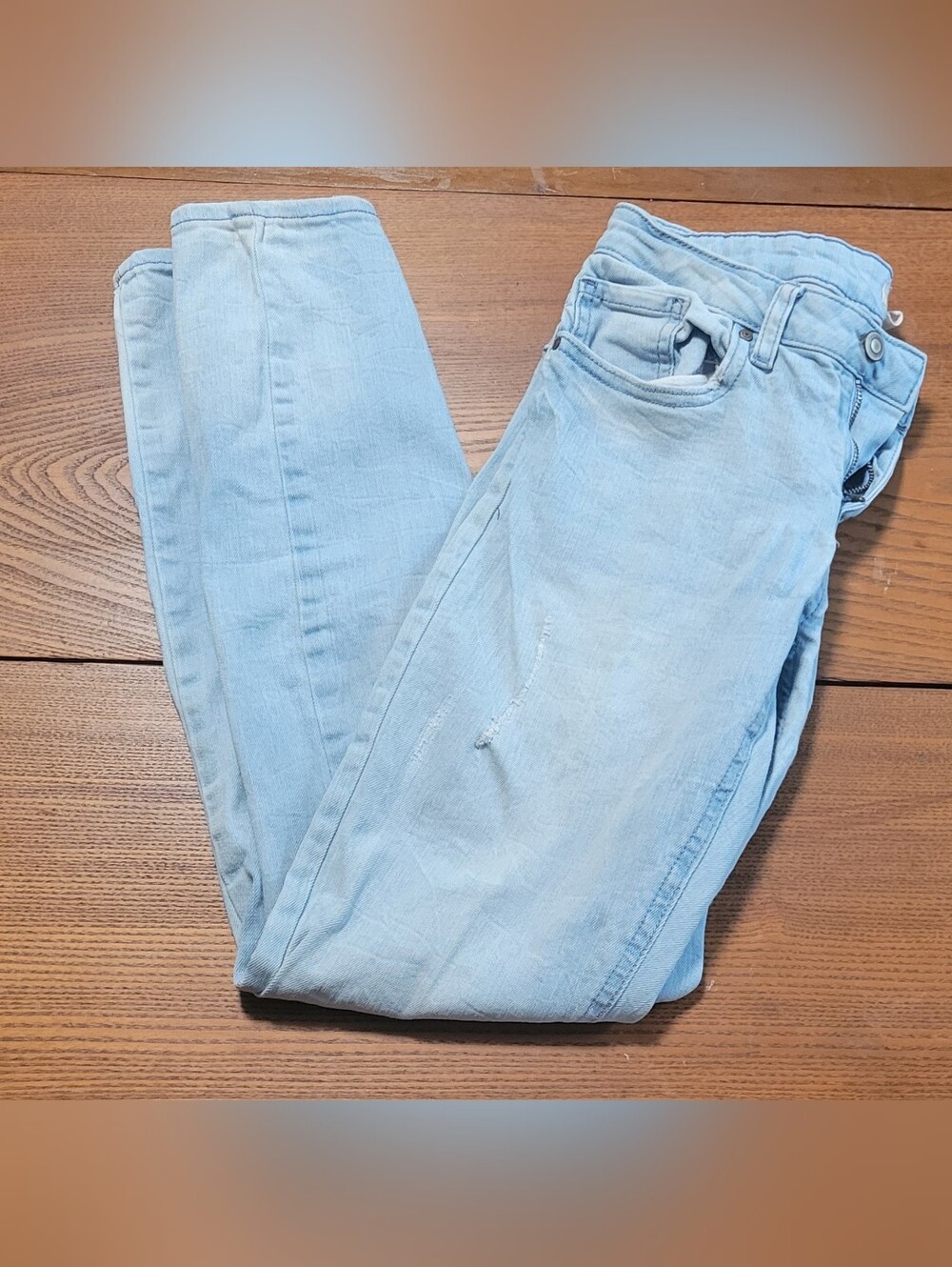 Forever 21 Light Blue Skinny Jeans